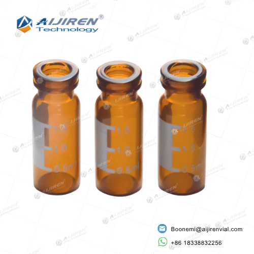 11mm snap amber vial