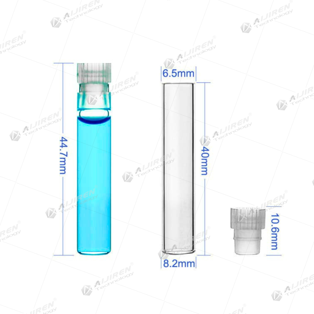 8.2x40mm 1ml shell vial size and dimensions
