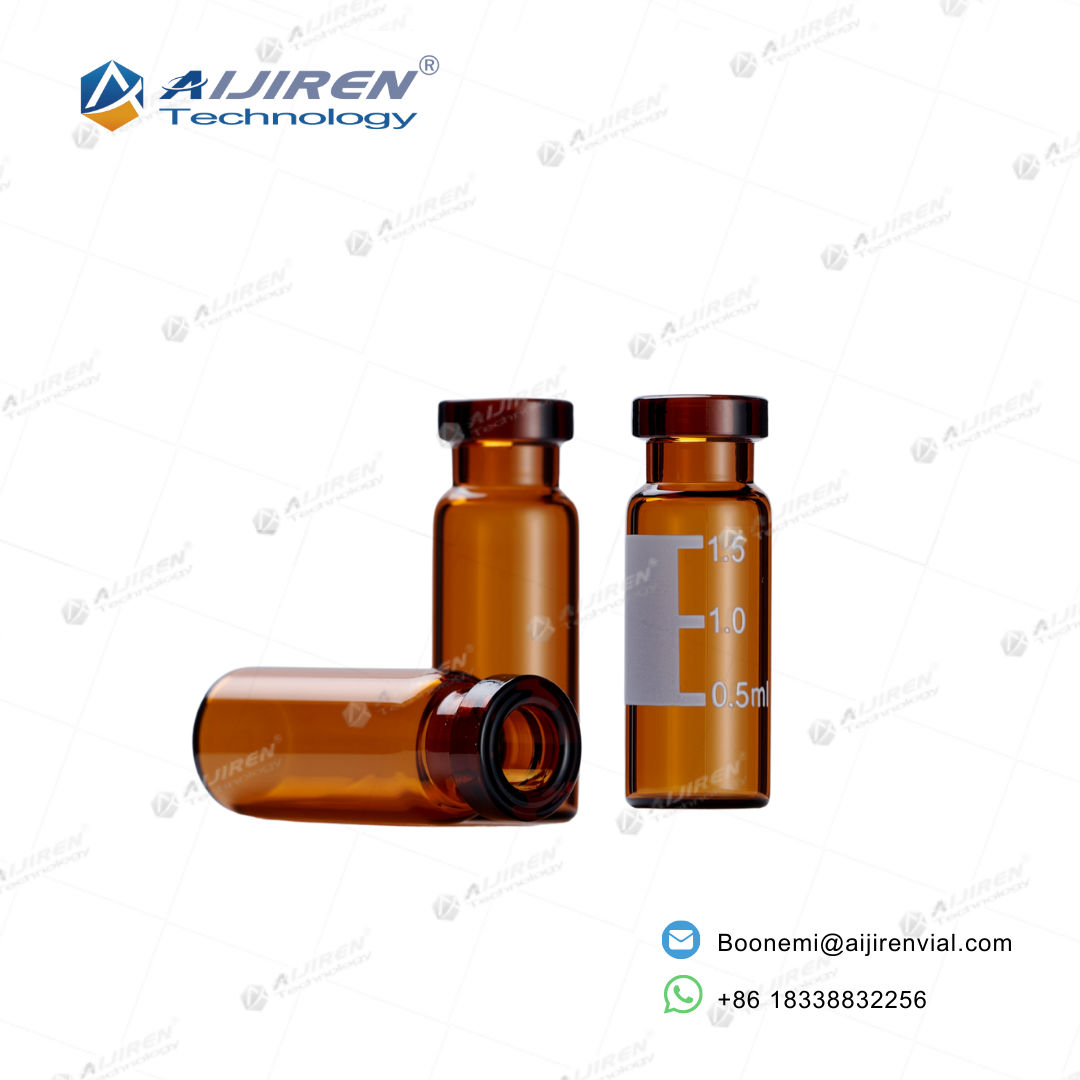 1.5mL Amber Crimp Neck Vial for Light Sensitive Samples (V1137)