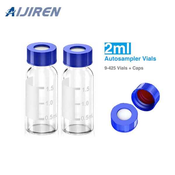 9mm clear screw vial