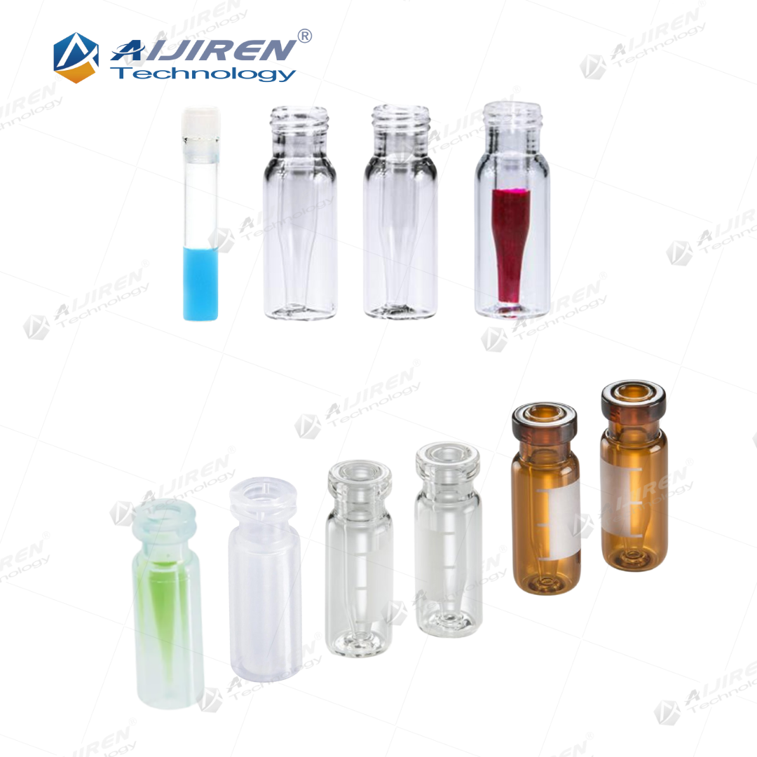 Assorted Micro Vials including Base Bonded and Shell Vials for HPLC