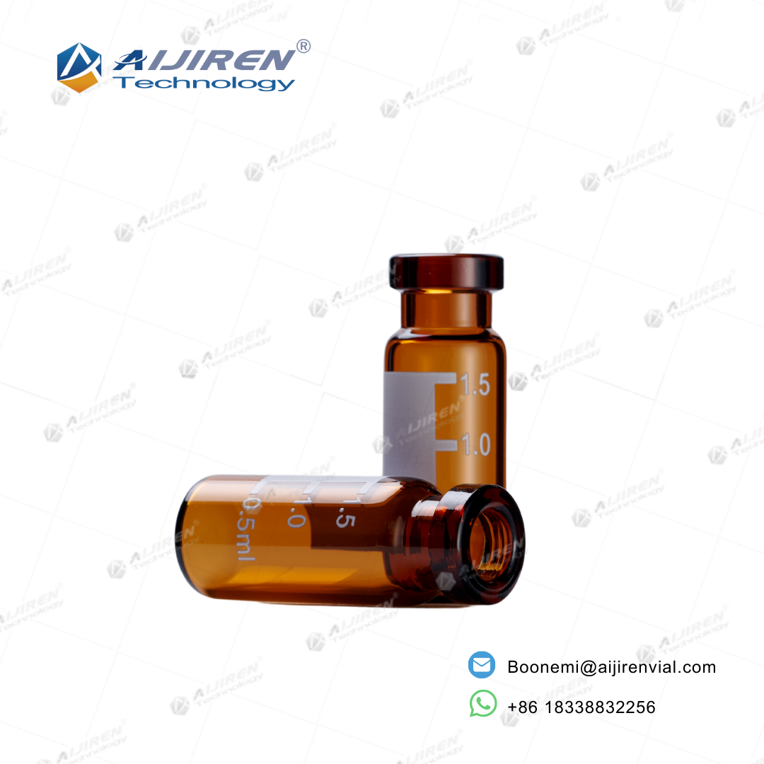 Silanized 1.5mL Amber Crimp Vial for Trace Analysis (V1147-S)