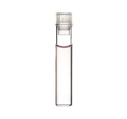 Plastic 1ml shell vial VP181 for aggressive solvents