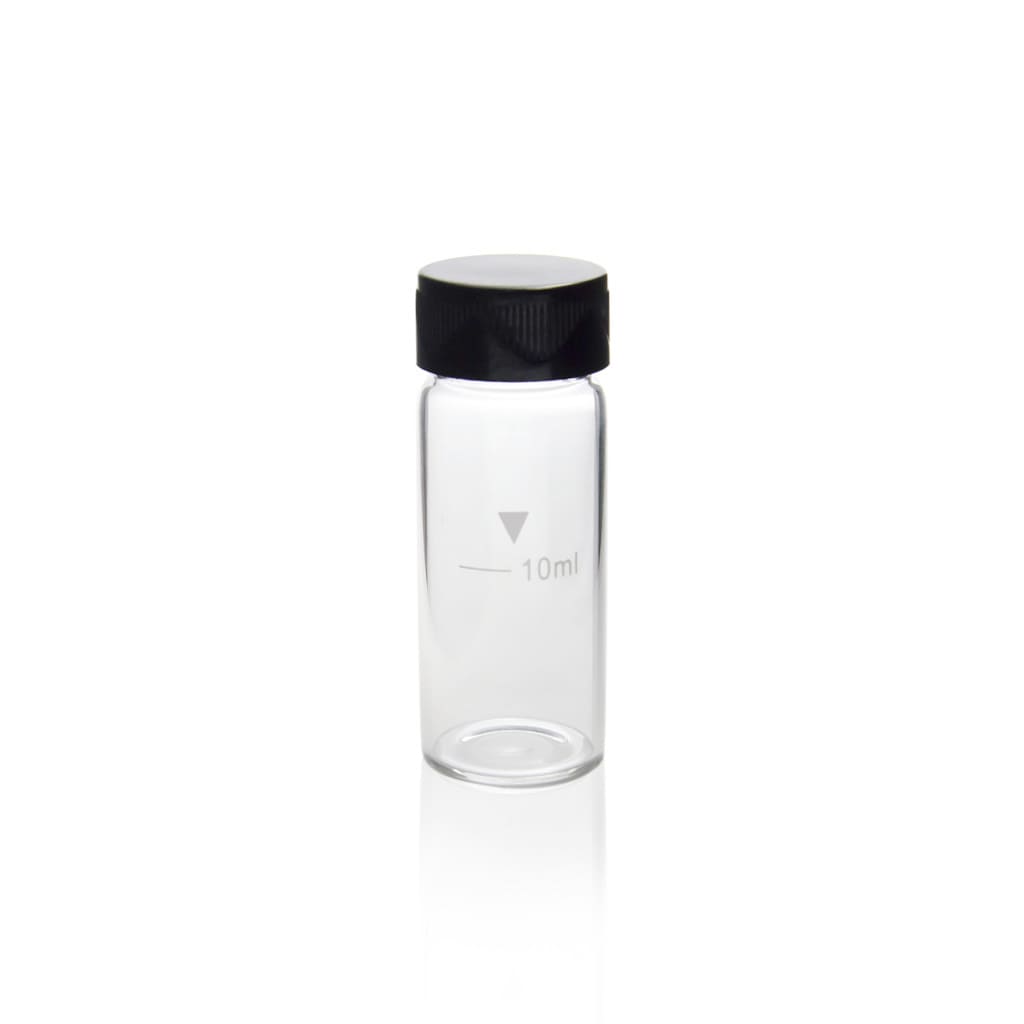  Borosilicate Glass FTU Test Vial with printing