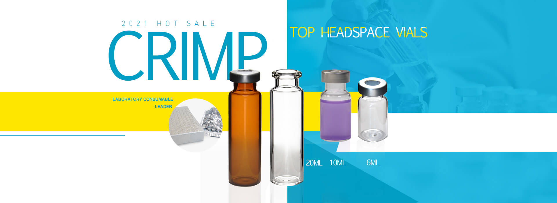 6-20mL GC Headspace Vials