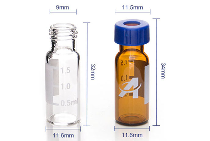 2ml Clear Autosampler Vials for Hplc Testing for Sale 