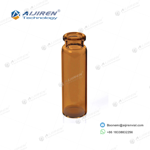 20mL Amber Crimp Top Headspace Vials for light-sensitive samples