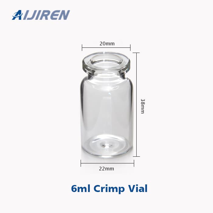 6ml crimp vial size
