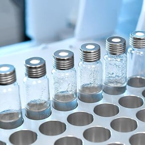 Mass production of 18mm headspace vials