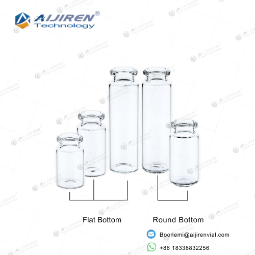 Comparison of round bottom and flat bottom headspace vials