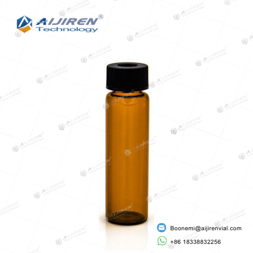 12mL Amber Screw Neck Sample Vial