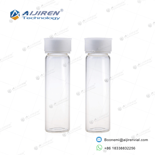 40ml  clear toc vial with cap
