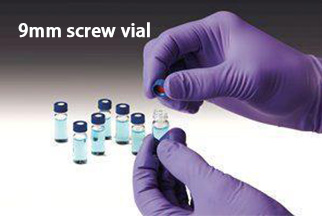 9mm screw vial