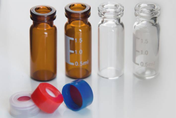 chromatography vials and closure for sale