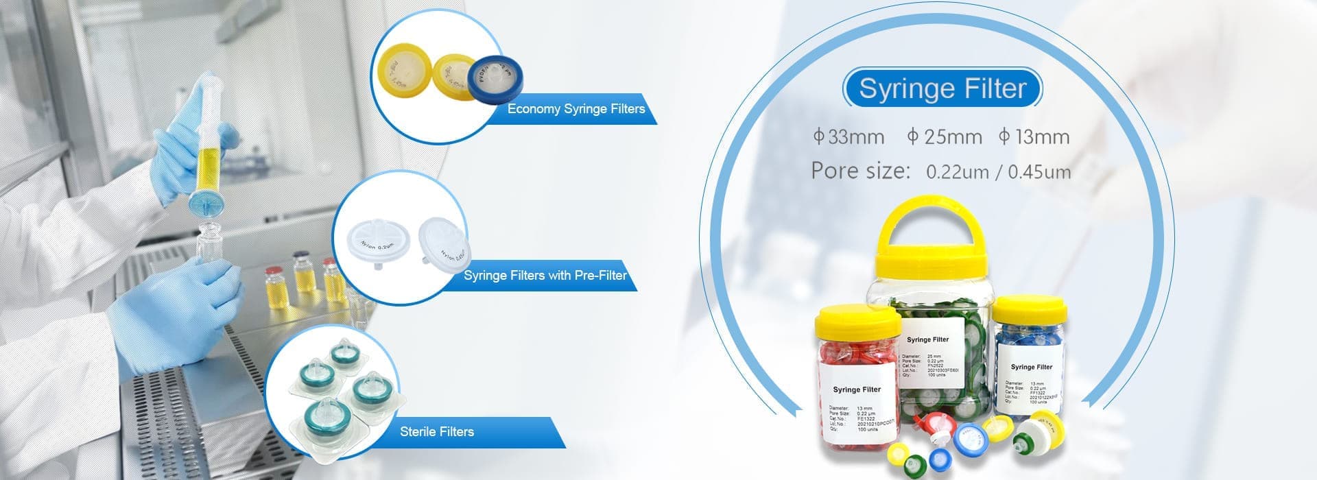 Correct Syringe Filter for Your Sample Preparation