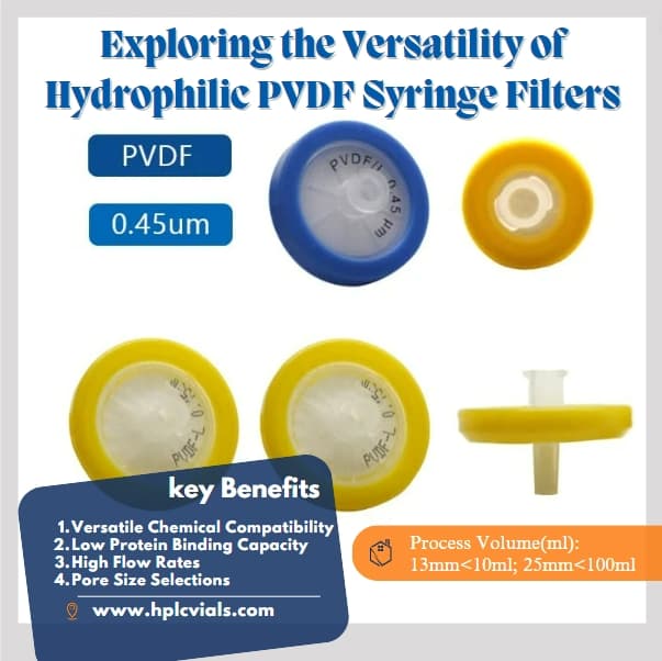 Exploring the Versatility of Hydrophilic PVDF Syringe Filters