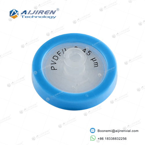 0.45um 25mm Hydrophilic PVDF Syringe Syringe Syringe Filter Disposable