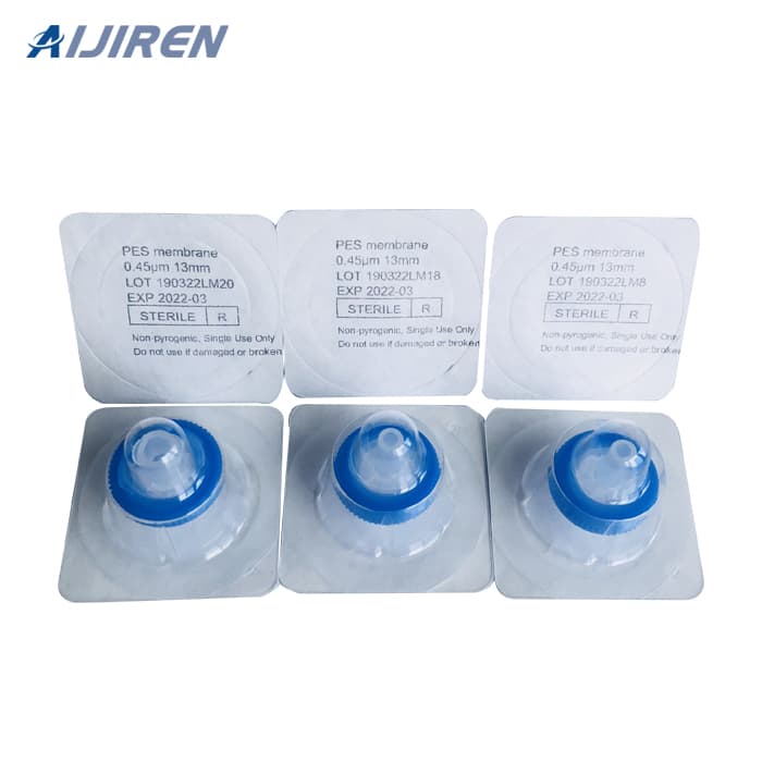 sterile syringe filter 0.45um for hplc