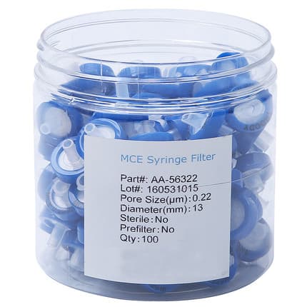13mm mec syringe filter