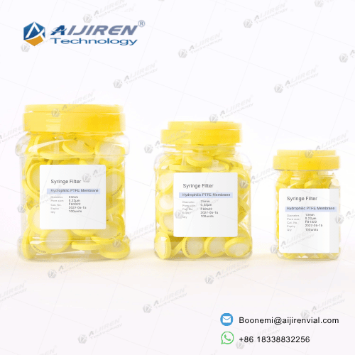 pes syringe filter non-sterile 100 pieces per pack