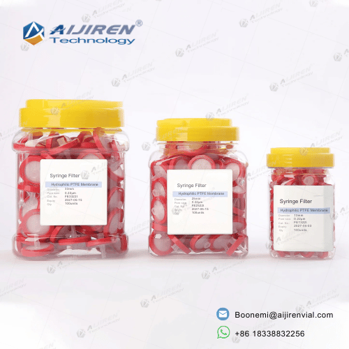 PTFE syringe filter packaging