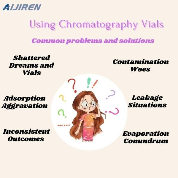 Common problems and solutions when using chromatography vials