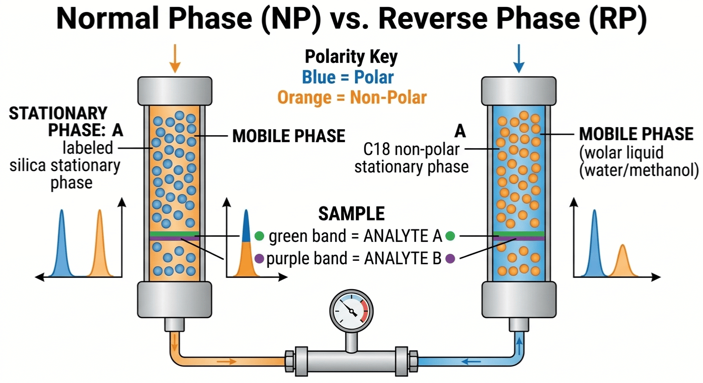 Normal Phase vs. Reverse Phase