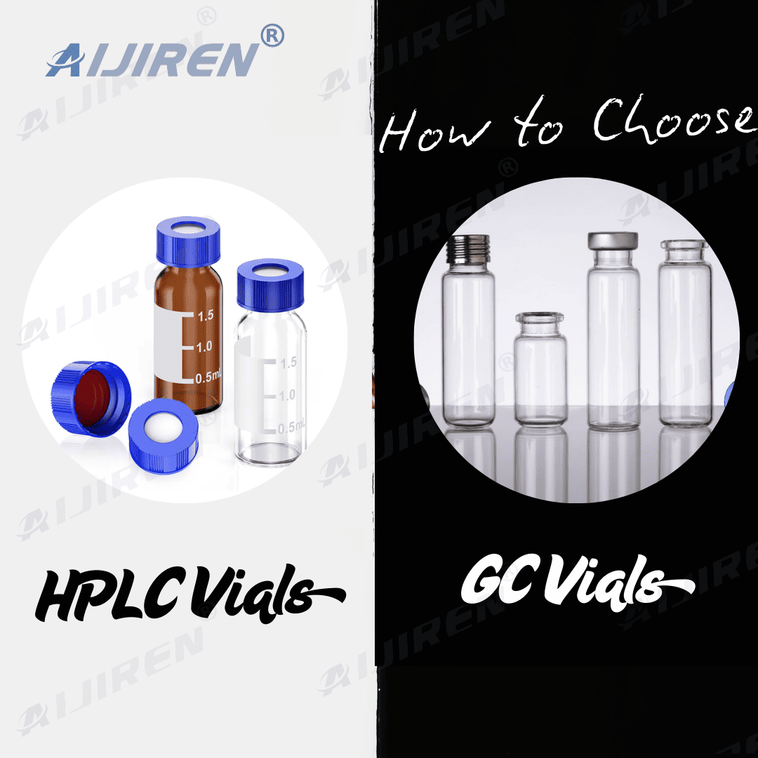 HPLC and GC chromatography vials comparison