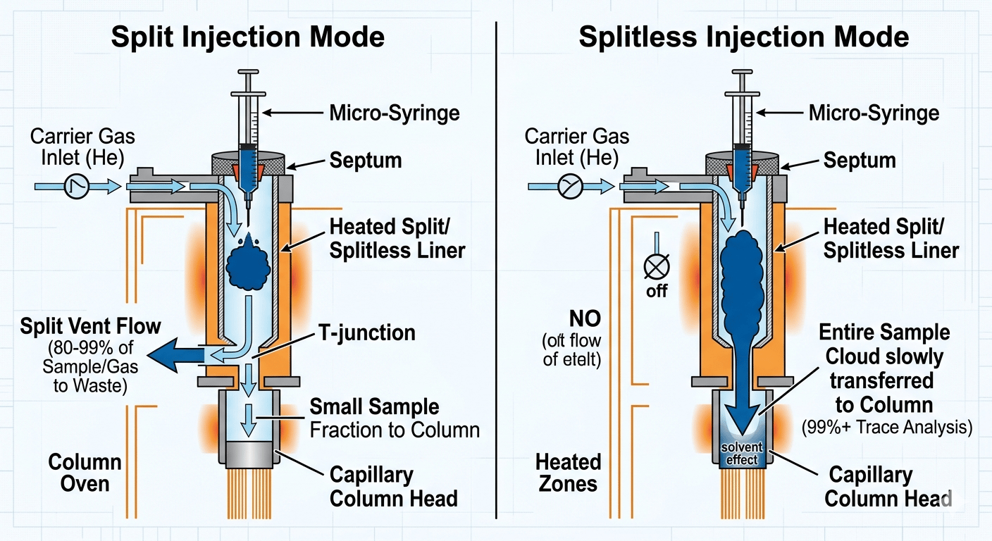 This illustration is essential for the "Hardware" section. It visually explains the critical, hands-on choice every lab tech makes, moving beyond textbook definitions to practical sample management.