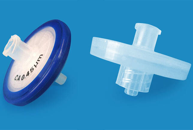 Laboratory 0.45um Sterile CA Syringe Filter for HPLC Preparation