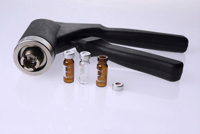 Laboratory Hand Tool Medical 11mm GC Vial Crimper for 11mm Crimp Vial Cap