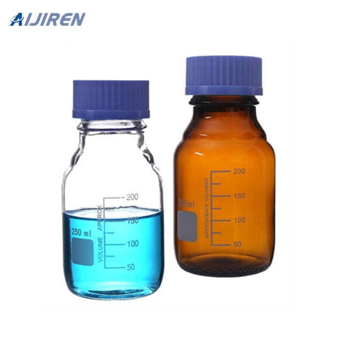 clear gl45 250ml reagent bottle