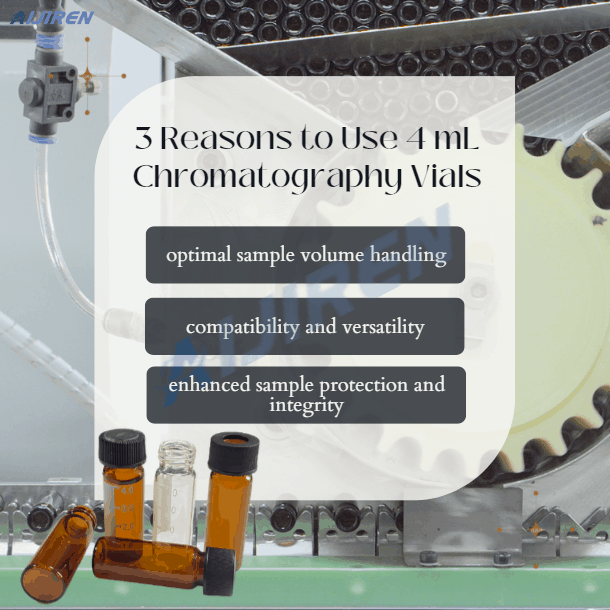 3 Reasons to Use 4 mL Chromatography Vials