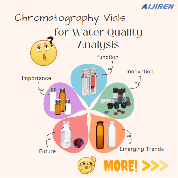Chromatography Vials for Water Quality Analysis