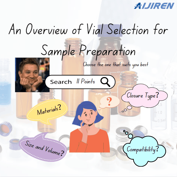 An Overview of Vial Selection for Sample Preparation 11 Points