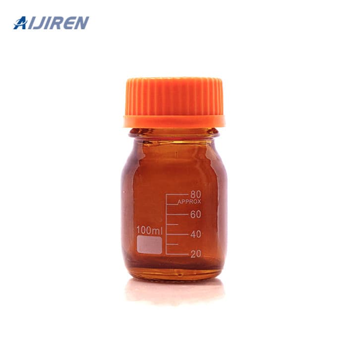 gl45 amber reagent bottle 100ml