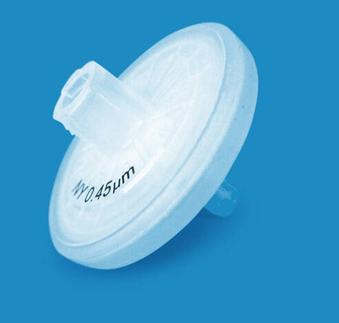 Everest Scientific PVDF Syringe Filter - Hydrophilic, 33mm, 0.22µm Pore Size (100/Pk) - HPLC AS073320