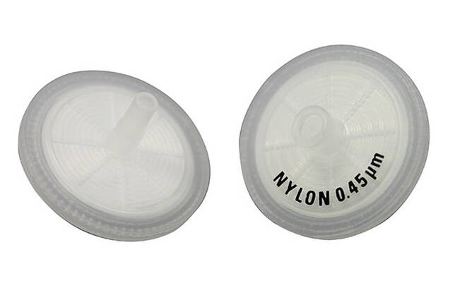 Premium 0.45um Micron Nylon Syringe Filter for HPLC Preparation