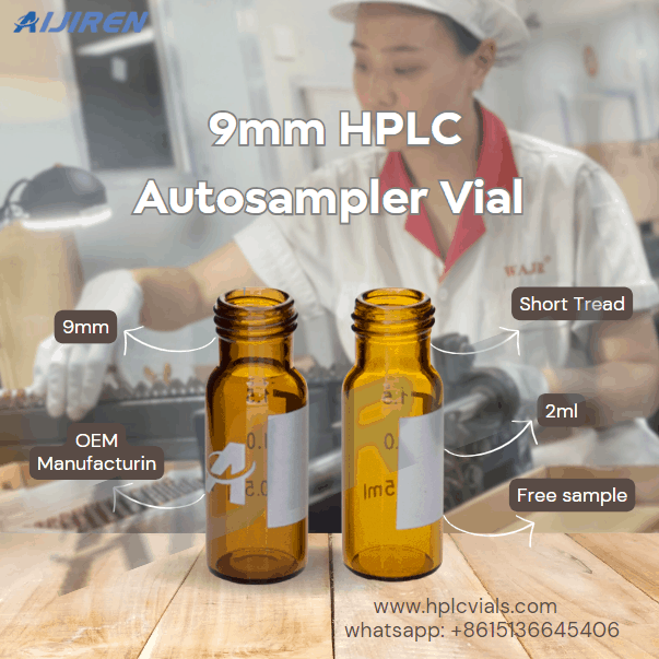 Wholesale High Quality 9mm HPLC autosampler vials for Laboratory