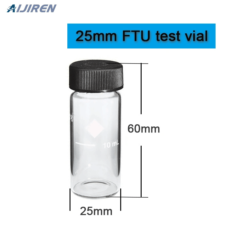 25mm FTU Test Vials