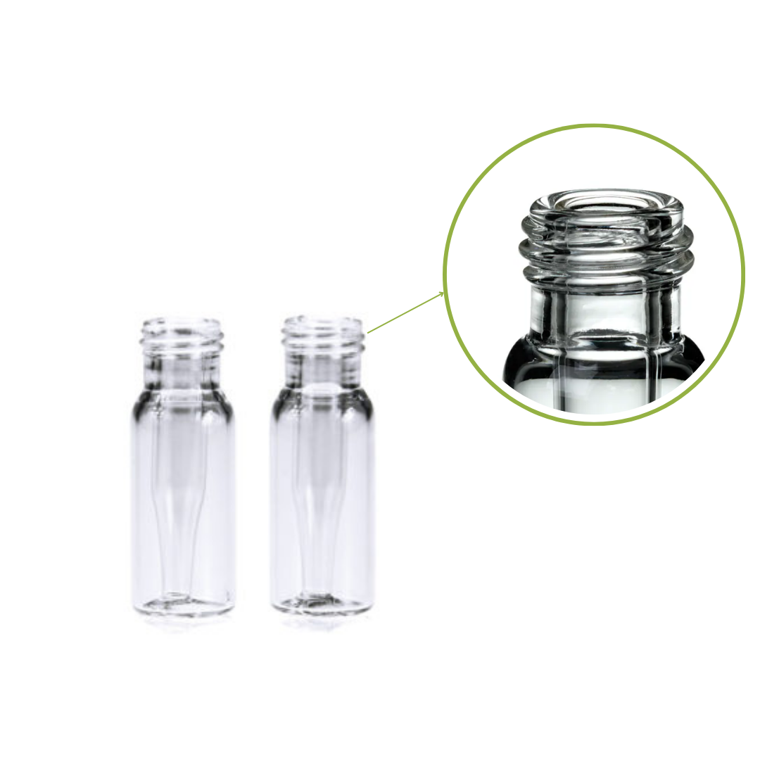 9mm Short Screw Thread on Micro Vial