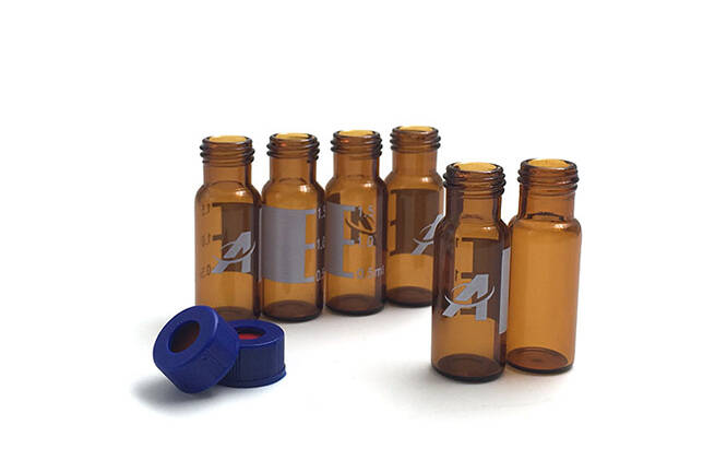 Standard Amber HPLC Chromatography Vials for Sale