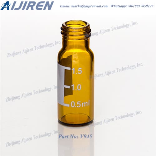 V945 Cheap 2ml 9mm amber HPLC vials for sale