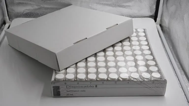 screw vial package